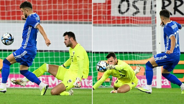 Daniel Bachmann patzte gegen Moldau.
