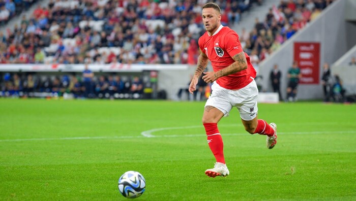 Marko Arnautovic lag oft am Boden.