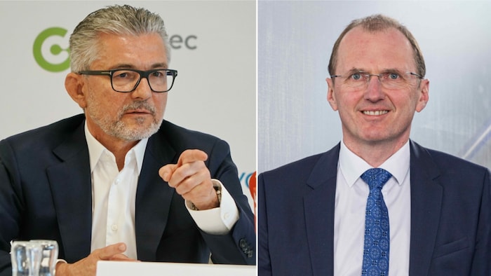 Wasserstoff wird für Herbert Eibensteiner (l.) und Gerald Mayer (r.) immer wichtiger.