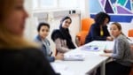 Deutschkurse für Geflüchtete bietet neben dem ÖIF etwa auch der Verein Ute Bock an. (Bild: Sophie Kirchner)