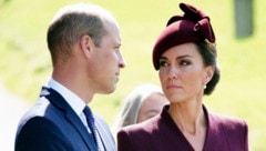 Kate soll William sollen sich wegen einer wichtigen Entscheidung zerstritten haben.  (Bild: APA/Ben Birchall/PA via AP)