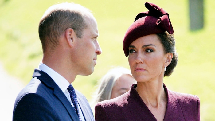 Prinz William und Prinzessin Kate stehen einander bei.