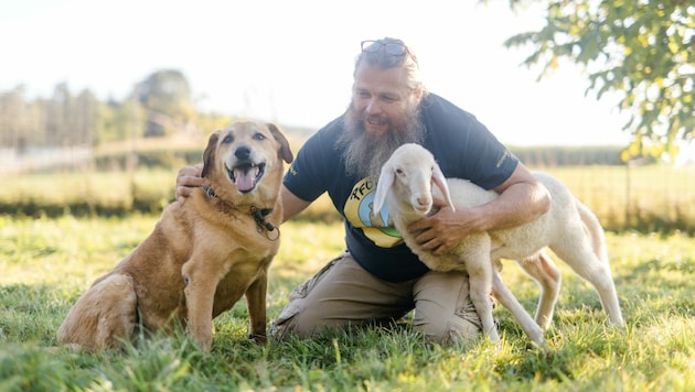 Jürgen Stadler von der Pfotenhilfe. (Bild: Amazing Paws - Lisa Breckner)