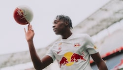 Musste länger auf seine Premiere warten, als ihm lieb war: Neo-Bulle Elione Fernandes-Neto. (Bild: FC Red Bull Salzburg GmbH)