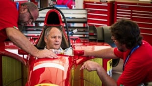 Gerhard Berger blickt der zweiten Saisonhälfte entgegen.