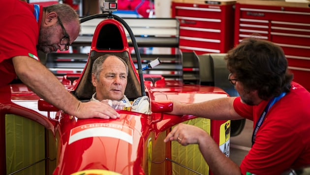Gerhard Berger blickt der zweiten Saisonhälfte entgegen.