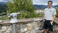 Basketballtrainer Antonio Herrera beim Blick auf seine neue Heimat Kapfenberg (Bild: Kothgasser)