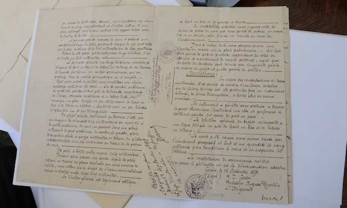 Der originale Obduktionsbericht