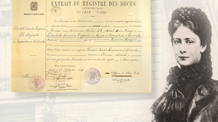 Der Totenschein der Kaiserin