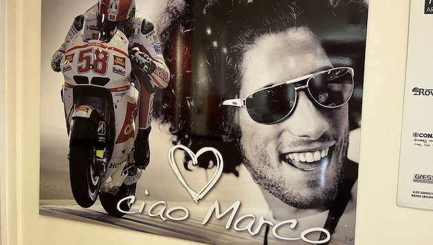 Marco Simoncelli ist weiterhin in den Herzen der Motorsport-Fans. (Bild: Kothgasser)