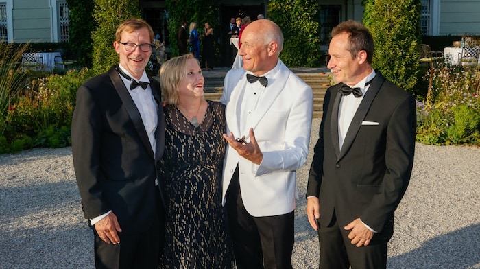 Max Reinhardt Enkel Mark, Dana, Martin Weiss und Justin Reinhardt