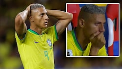 Richarlison war mit seiner Leistung alles andere als zufrieden. (Bild: AP Photo/Bruna Prado, Twitter/mickmckeown80)