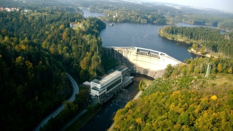 Der Ottensteiner Stausee. (Bild: EVN)