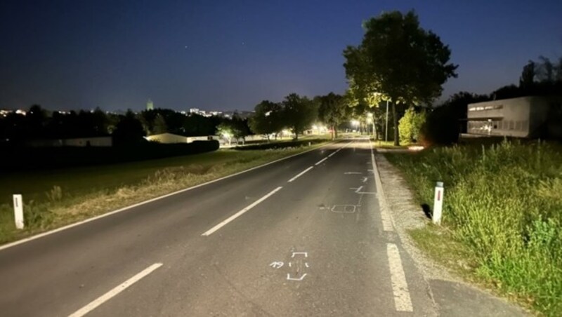 Auf dieser Straße ereignete sich der tödliche Unfall (Bild: Schulter Christian)