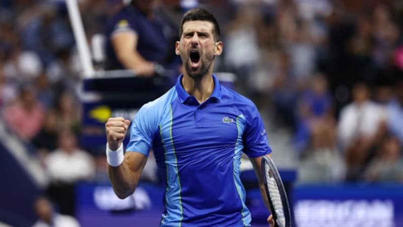 Der Beste aller Zeiten? Novak Djokovic (Bild: AFP/GETTY IMAGES/ELSA)