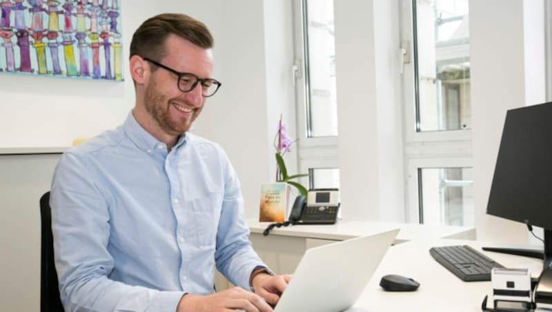 Johannes Gasser will Lehrer entlasten und zusätzliches Verwaltungspersonal an den Schulen sehen. (Bild: Mathis Fotografie)