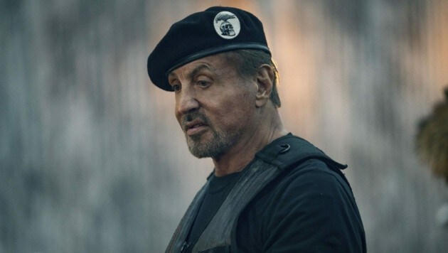 Ein letztes Mal: Barney Ross (Silvester Stallone) in „The Expendables 4.“ (Bild: © 2023 LEONINE)