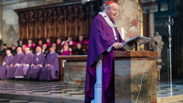 Kardinal Christoph Schönborn im Mai 2023 (Bild: APA/GEORG HOCHMUTH)