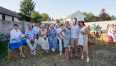 Uschi Zezelitsch, Stefan Zwickl und Martina Parker in Frauenkirchen (Burgenland) (Bild: Charlotte Titz)