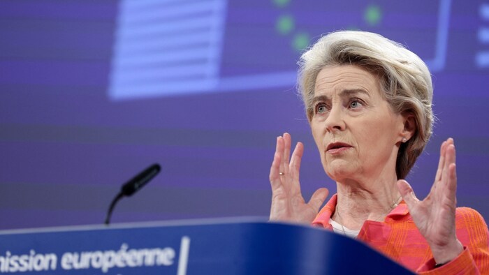 EU-Kommissionspräsidentin von der Leyen in Brüssel