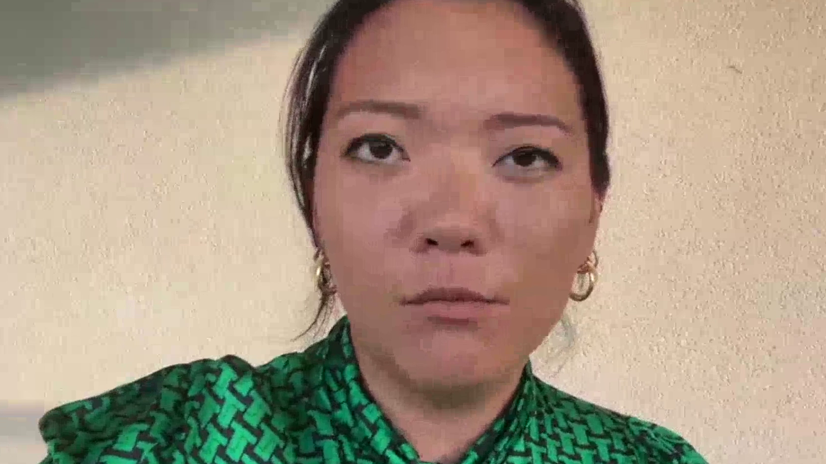 Evelyn Shi (NEOS) soll bei einer Wohnungsbesichtigung belästigt worden sein. Sie hat Anzeige gegen den Makler erstattet. (Bild: krone.tv)