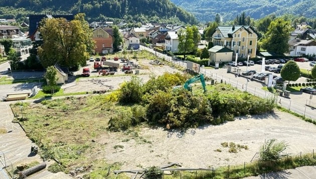 Für den Bau eines Hotels mussten in Bad Ischl 17 Bäume gefällt werden. (Bild: ZVG)