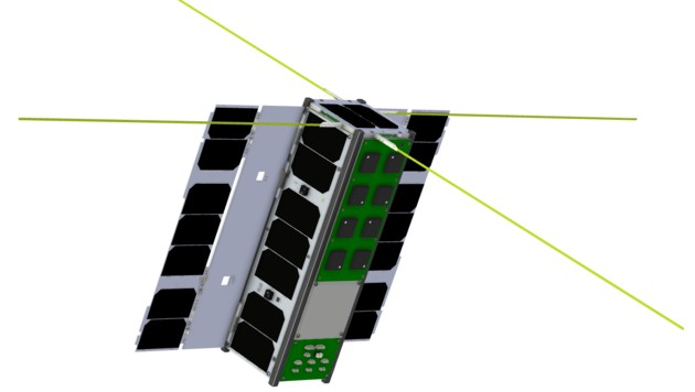 Im Oktober 2023 wird der in Österreich entwickelte und gebaute ESA-Mini-Satellit PRETTY ins All geschickt. (Bild: ESA)