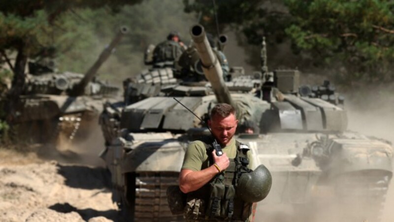 Militärtraining in der Ukraine (Bild: AFP)