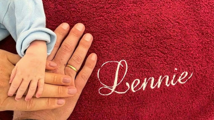 Söhnchen „Lennie“ macht Familie Werner komplett.
