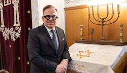 Elie Rosen ist Präsident der Israelitischen Kultusgemeinde in Salzburg. Die Juden feiern heuer in diesen Tagen das neue Jahr 5784. (Bild: Berger Susi)