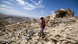 Dutzende Dörfer sind vollkommen zerstört. (Bild: AFP)