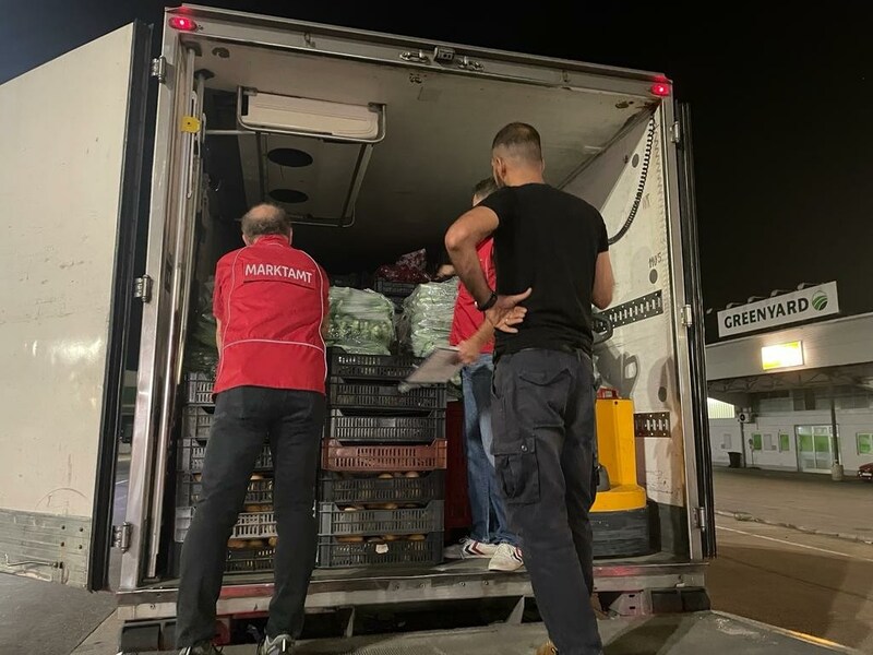 207 Lkw wurden kontrolliert. (Bild: Marktamt Wien)