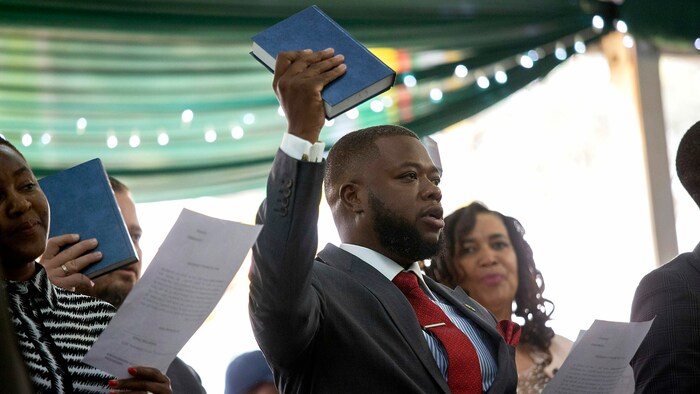 David Kudakwashe Mnangagwa ist zum stellvertretenden Finanzminister angelobt worden.