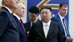 Putin und Kim wollen gemeinsam „gegen den Imperialismus“ kämpfen. (Bild: AP)