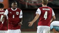 David Alaba (li.) und Martin Hinteregger (Bild: GEPA pictures)