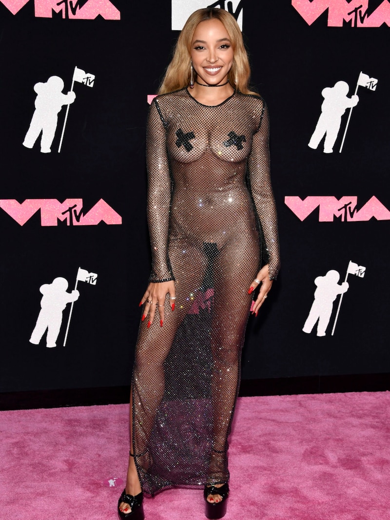 Tinashe bei den 2023 MTV Video Music Awards (Bild: APA/Evan Agostini/Invision/AP)