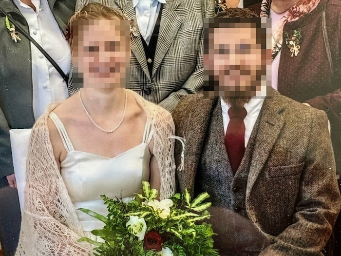 Die verstorbene Tierpflegerin (33) mit ihrem Ehemann und Kollegen (34) bei ihrer gemeinsamen ...
