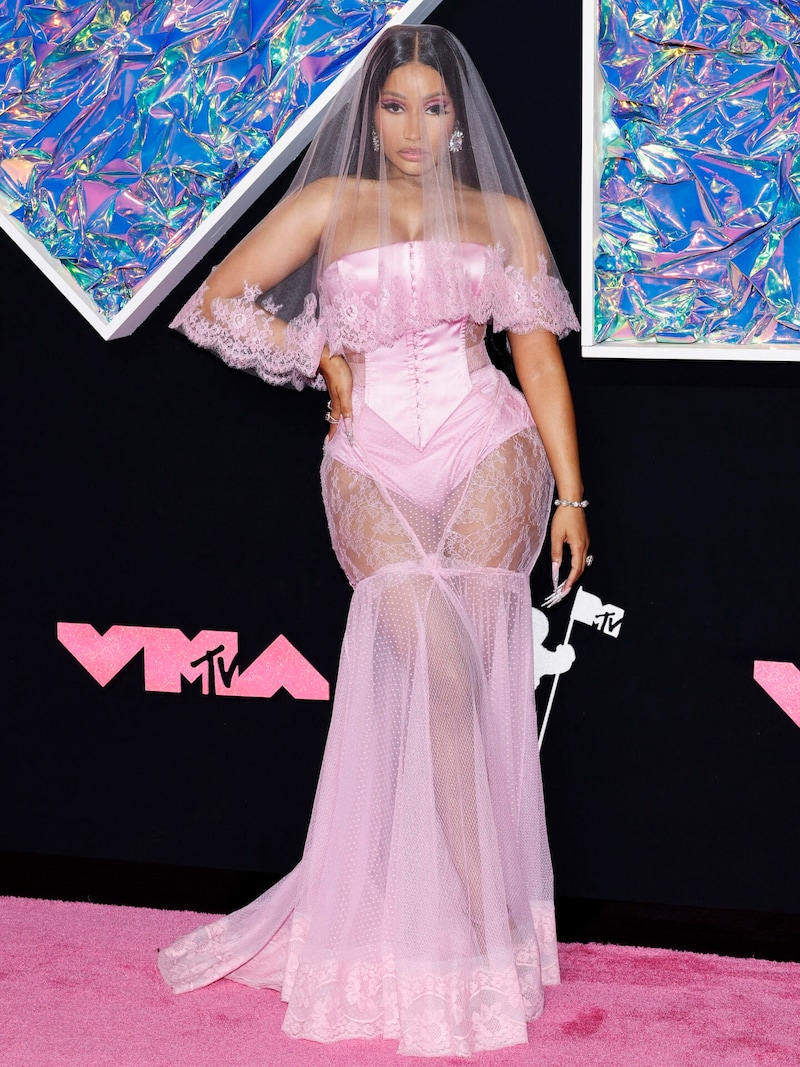 Nicki Minaj bei den 2023 MTV Video Music Awards (Bild: APA/Getty Images via AFP/GETTY IMAGES/Jason Kempin)