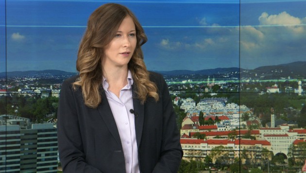 Jugendstaatsekretärin Claudia Plakolm (ÖVP) im krone.tv-Interview (Bild: krone.tv)