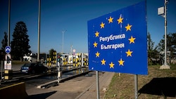 Die bulgarisch-türkische Grenze bei Kapitan Andreevo (Bild: APA/AFP/Nikolay DOYCHINOV)