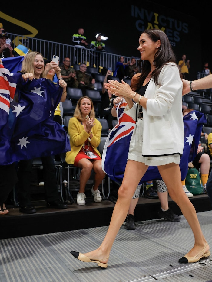 Herzogin Meghan in Shorts bei den Invictus Games