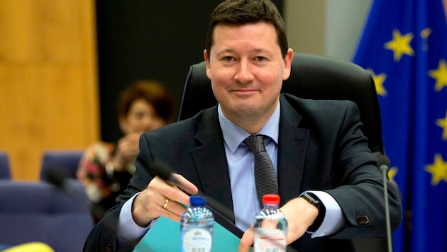 Martin Selmayr, der unter Beschuss geratene oberste Vertreter der EU-Kommission in Österreich (Bild: ASSOCIATED PRESS)