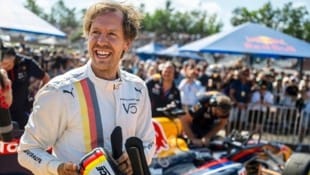 Sebastian Vettel sitzt wieder im Cockpit: In Spanien hat er den Porsche 963 für die Langstrecke getestet. (Bild: Joerg Mitter/Red Bull Content Pool)