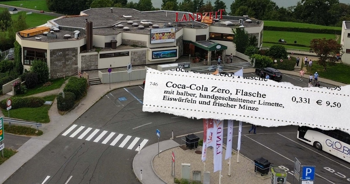 Teuerste Raststation - 9,50 Euro für Cola, 26 Euro für ...