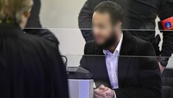 Salah Abdeslam am 5. April vor Gericht in Brüssel (Bild: AFP)