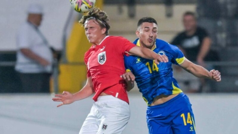 Koller ist auch eine wichtige Säule im ÖFB-U21-Team. (Bild: GEPA pictures)