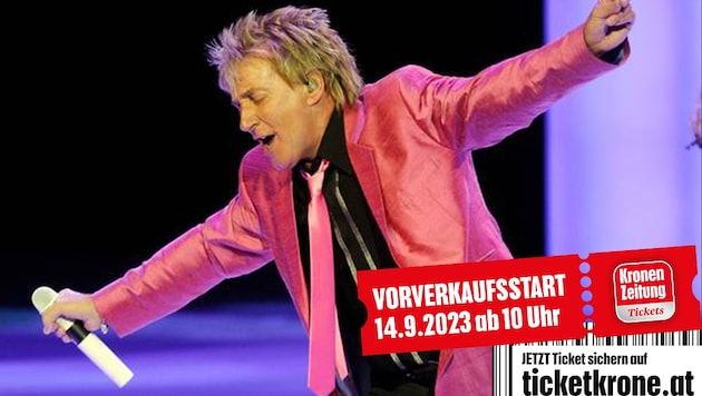 Rod Stewart singt noch einmal seine größten Hits! (Bild: Denise Truscello)