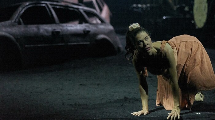 Als Hermia im „Sommernachtstraum“ an der Burg