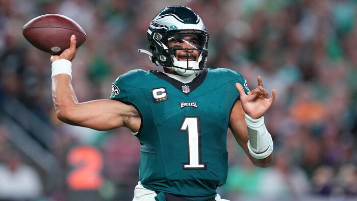 Philadelphias Quarterback Jalen Hurts