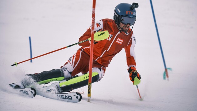 In den chilenischen Anden arbeitet Johannes Strolz an der Form für den kommenden Winter. (Bild: Ski Austria/Prötsch)